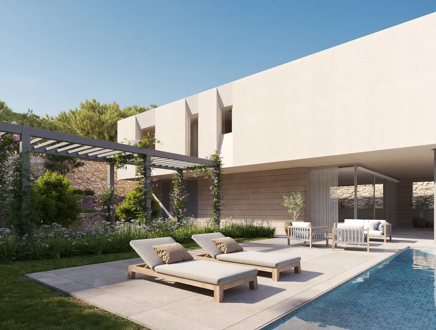 NYBYGGEDE DESIGNERVILLAER AF HØJ KVALITET VED SIDEN AF STRANDEN-13