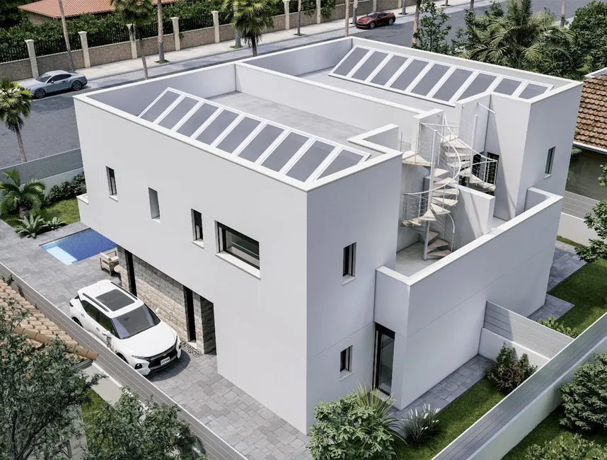 To be completed by December 2025, super modern semi-detached villa with pool in Son Bauló-7