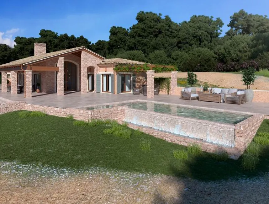 Sea view land for sale with building licence-2