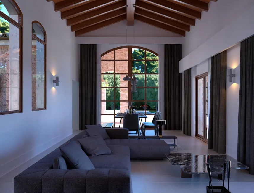 Sea view land for sale with building licence-5