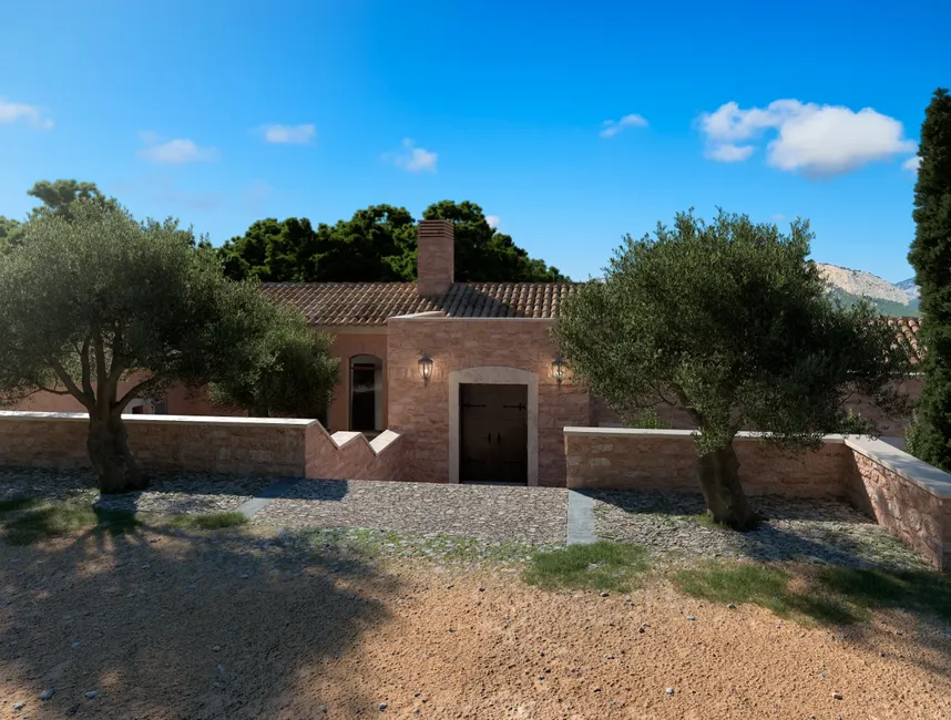 Sea view land for sale with building licence-6