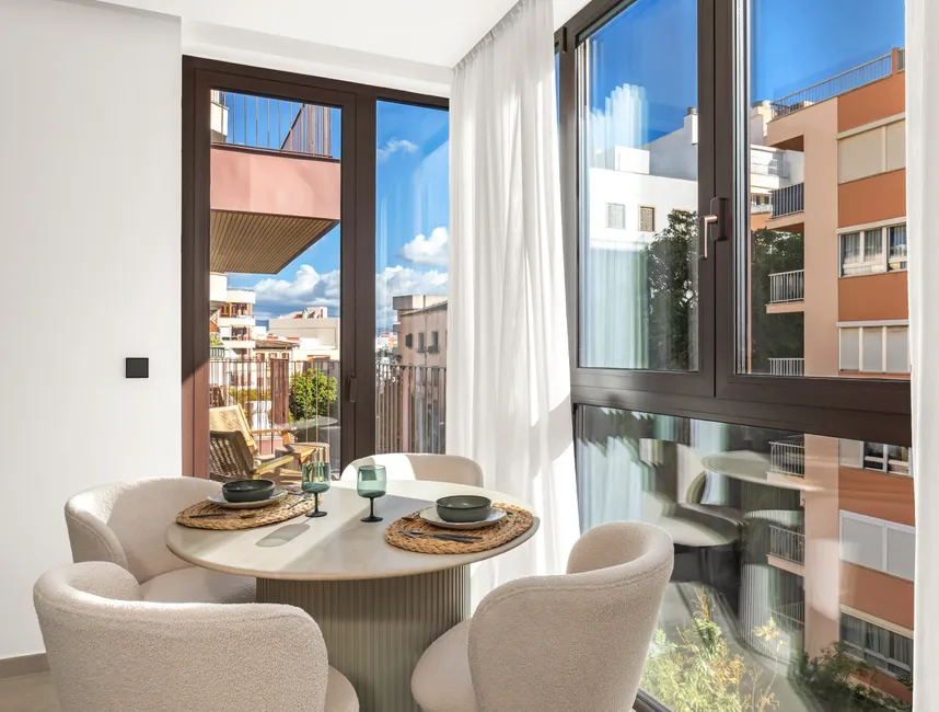 Nybyggede lejligheder af høj kvalitet med fælles pool og underjordisk parkering i Santa Catalina-9