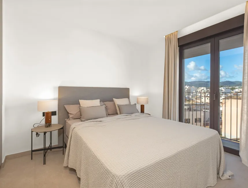 Nybyggede lejligheder af høj kvalitet med fælles pool og underjordisk parkering i Santa Catalina-5