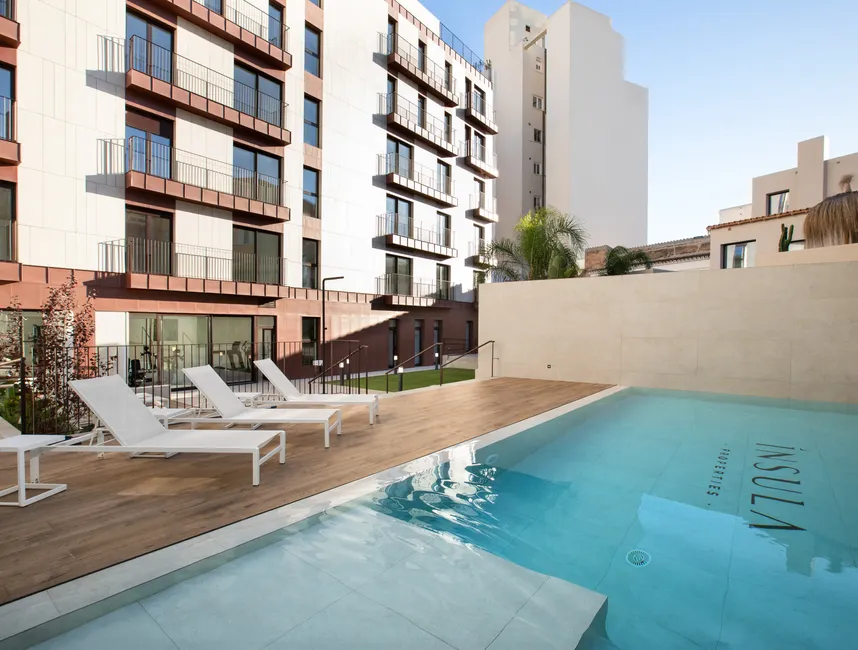 Nybyggede lejligheder af høj kvalitet med fælles pool og underjordisk parkering i Santa Catalina-2
