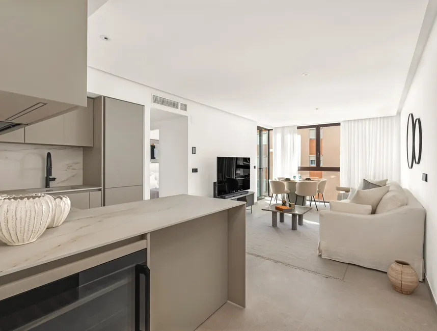 Nybyggede lejligheder af høj kvalitet med fælles pool og underjordisk parkering i Santa Catalina-10