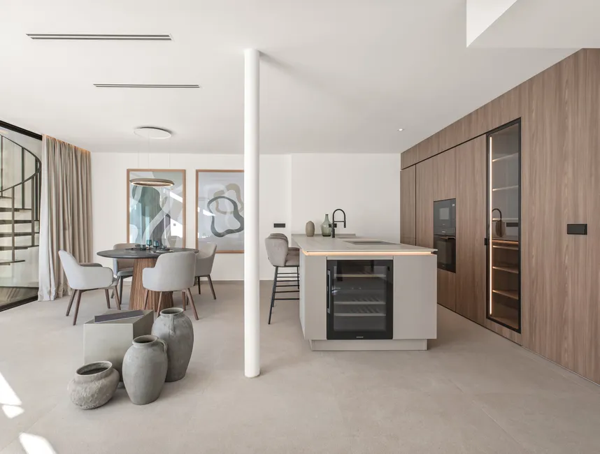 Nybyggede lejligheder af høj kvalitet med fælles pool og underjordisk parkering i Santa Catalina-4