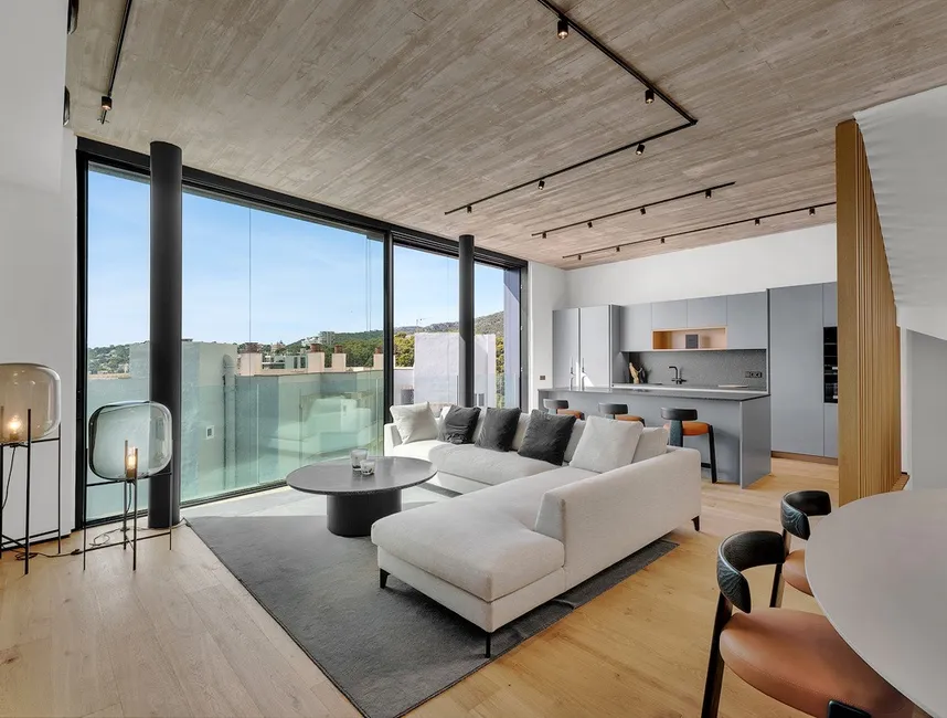 MIRADOR: Architectural highlight near the city & beach - 7 newly completed apartments with sea views and private pools-11