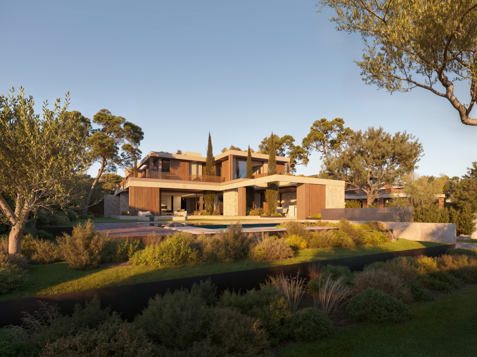 Exclusiva promoción de villas en una ubicación tranquila, rodeado de naturaleza y a poca distancia a pie de preciosas calas