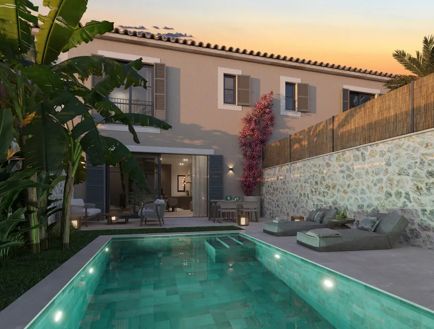 Urban Comfort, Timeless Design & Private Pool in Son Espanyolet-1