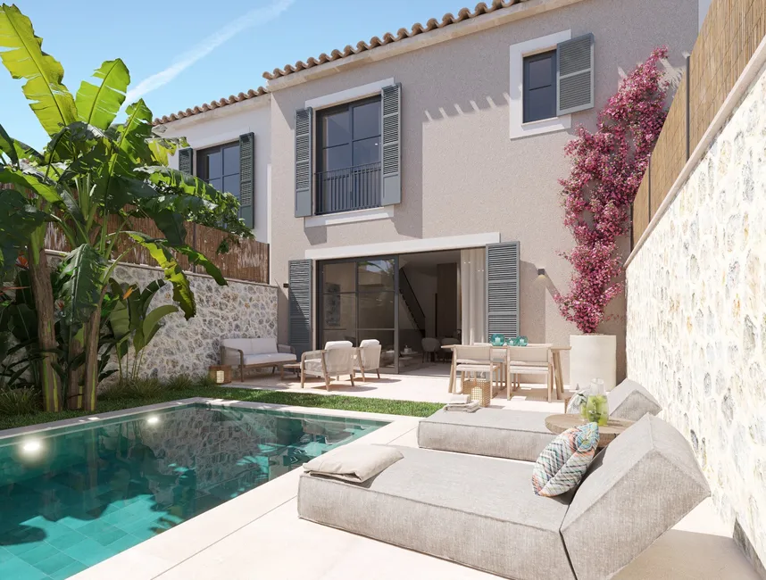 Urban Comfort, Timeless Design & Private Pool in Son Espanyolet-2