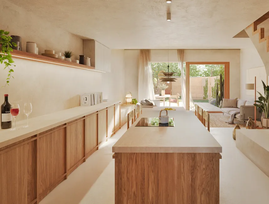 Energy-saving houses with private swimming pools in Sencelles-4