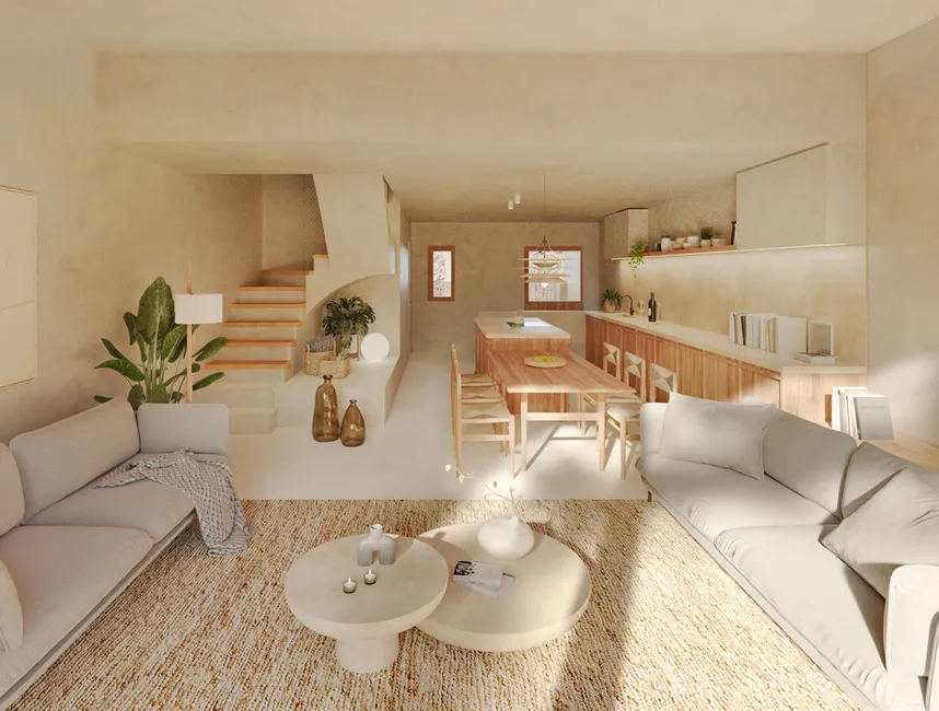 Energy-saving houses with private swimming pools in Sencelles-3