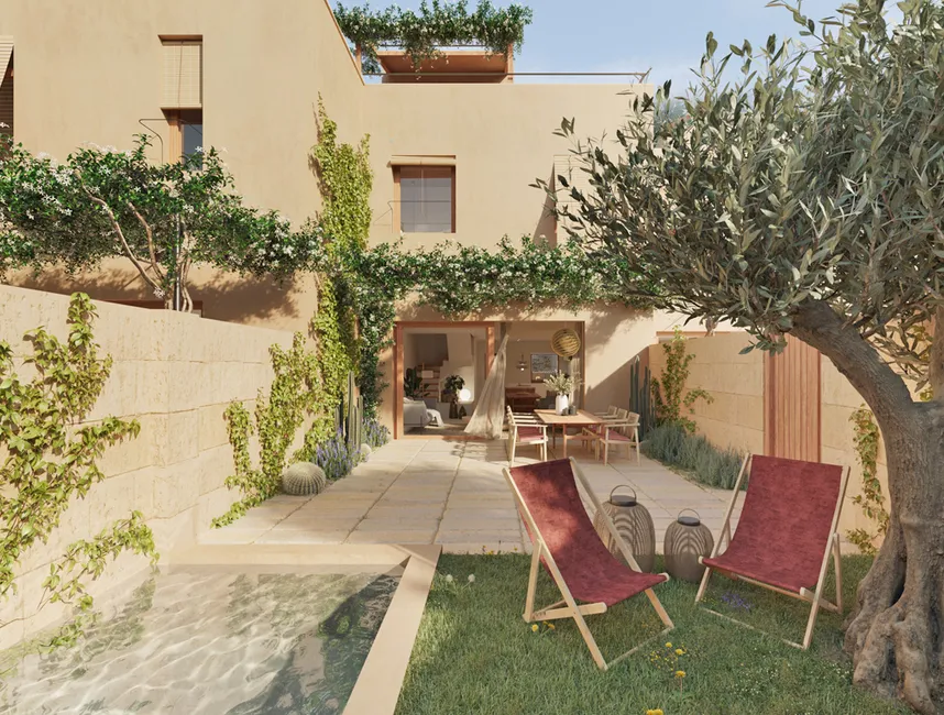 Energy-saving houses with private swimming pools in Sencelles-12