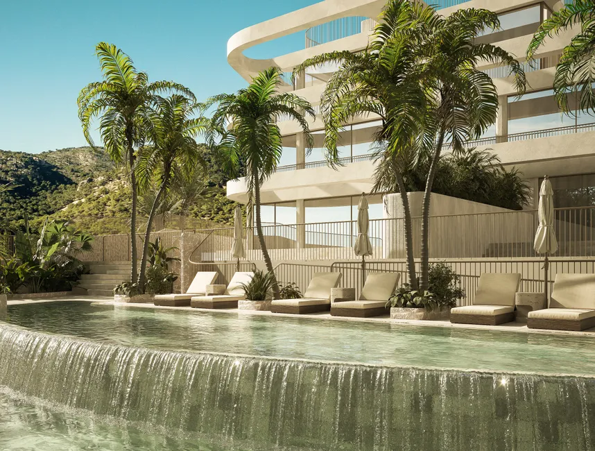 Monaco Suites: Elegant, high-end garden suites and duplex penthouses with sea views in an exclusive complex featuring a gigantic pool-17