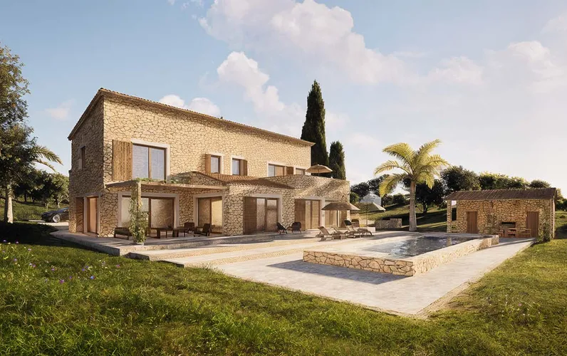 Perceel op een rustige locatie tussen Moscari en Selva