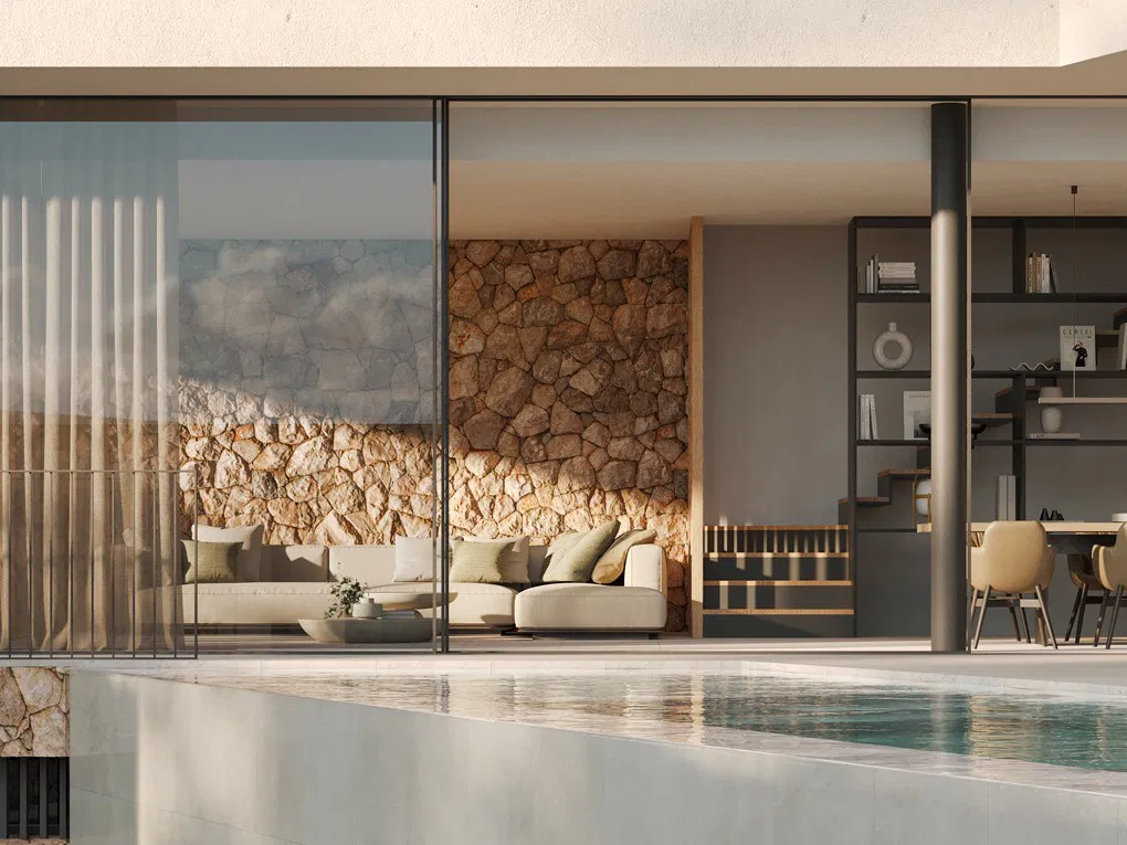 Bonavida: TOP villa di nuova costruzione con piscina circondata da una zona verde-1