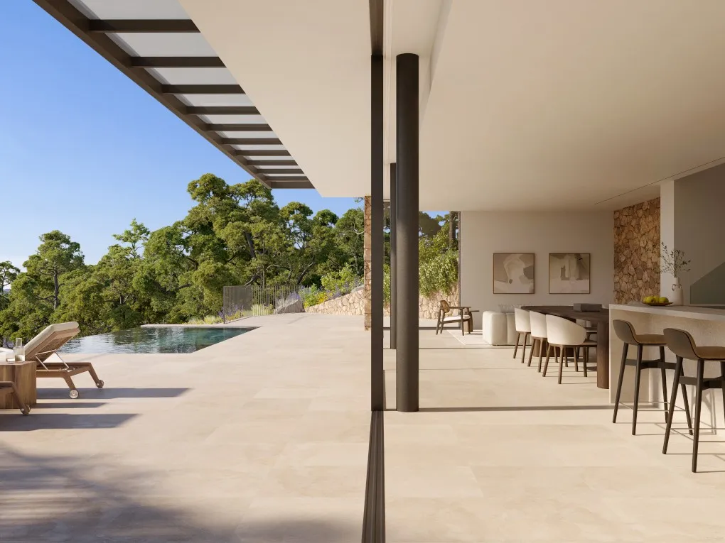 Bonavida: impressionant vila nova amb piscina envoltada d'una zona verda-3