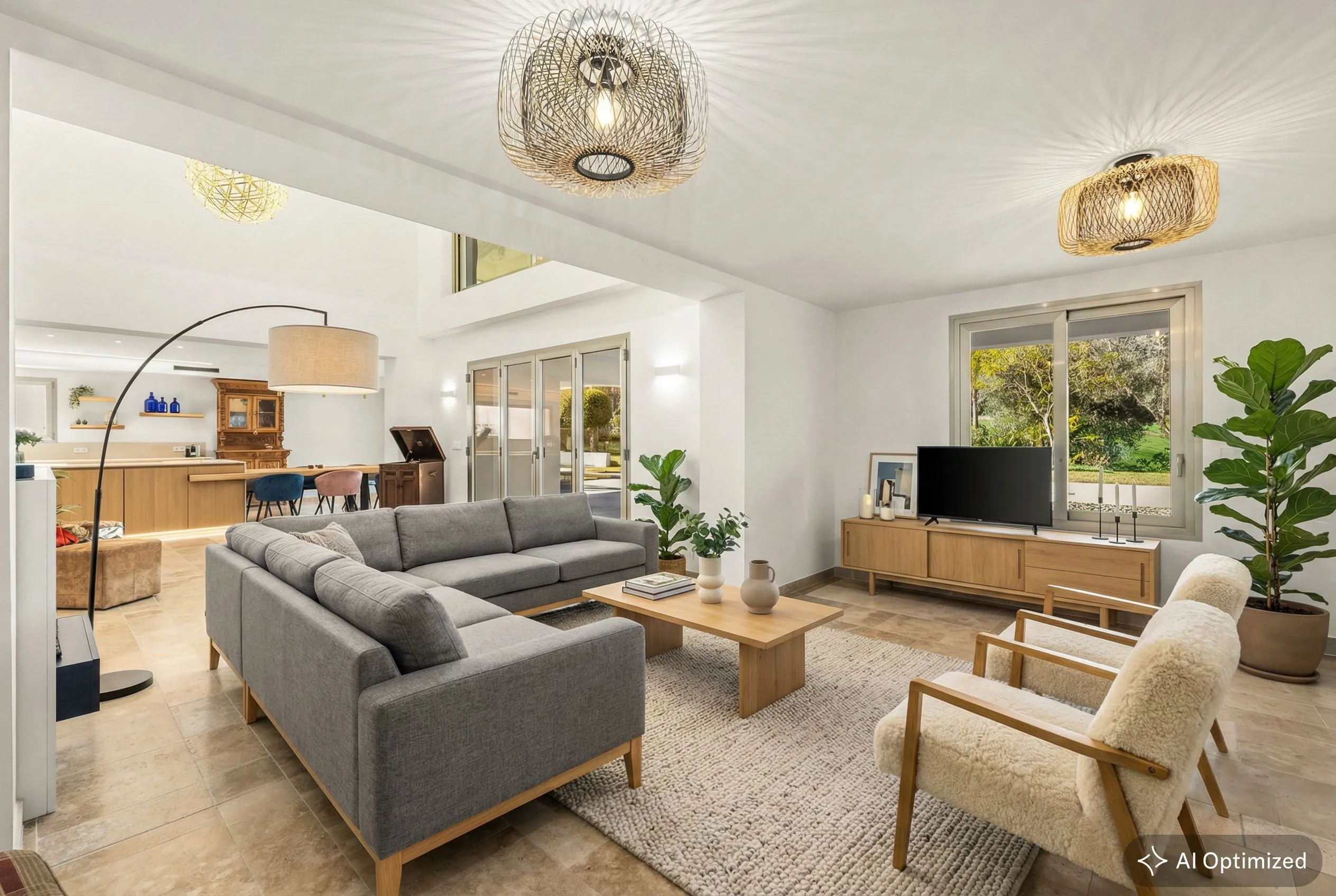 Villa familar con vistas al Golf-6