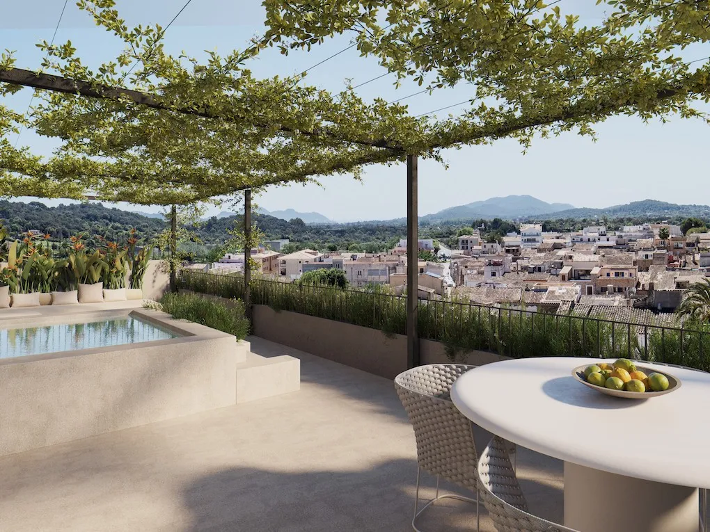 Proyecto de renovación en Artá: casa de pueblo con terraza, piscina y bodega-3