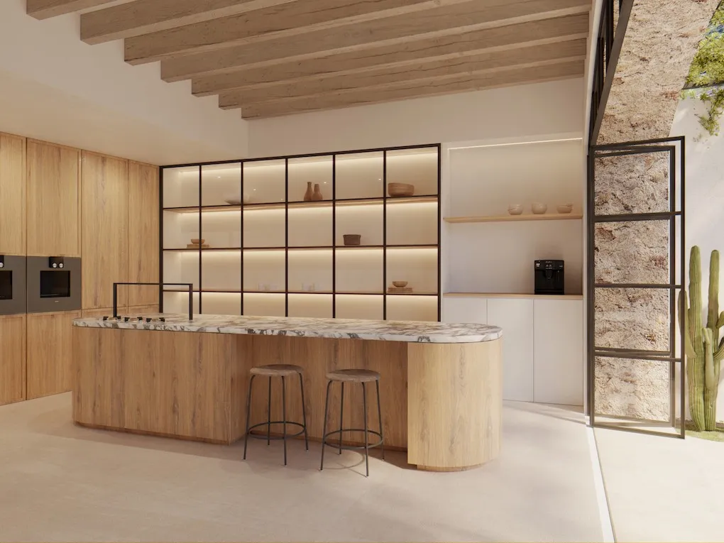 Proyecto de renovación en Artá: casa de pueblo con terraza, piscina y bodega-2