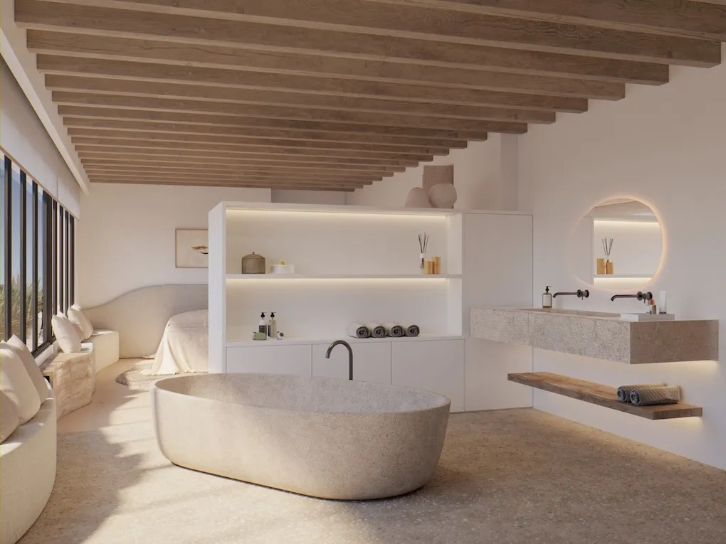 Proyecto de renovación en Artá: casa de pueblo con terraza, piscina y bodega-6