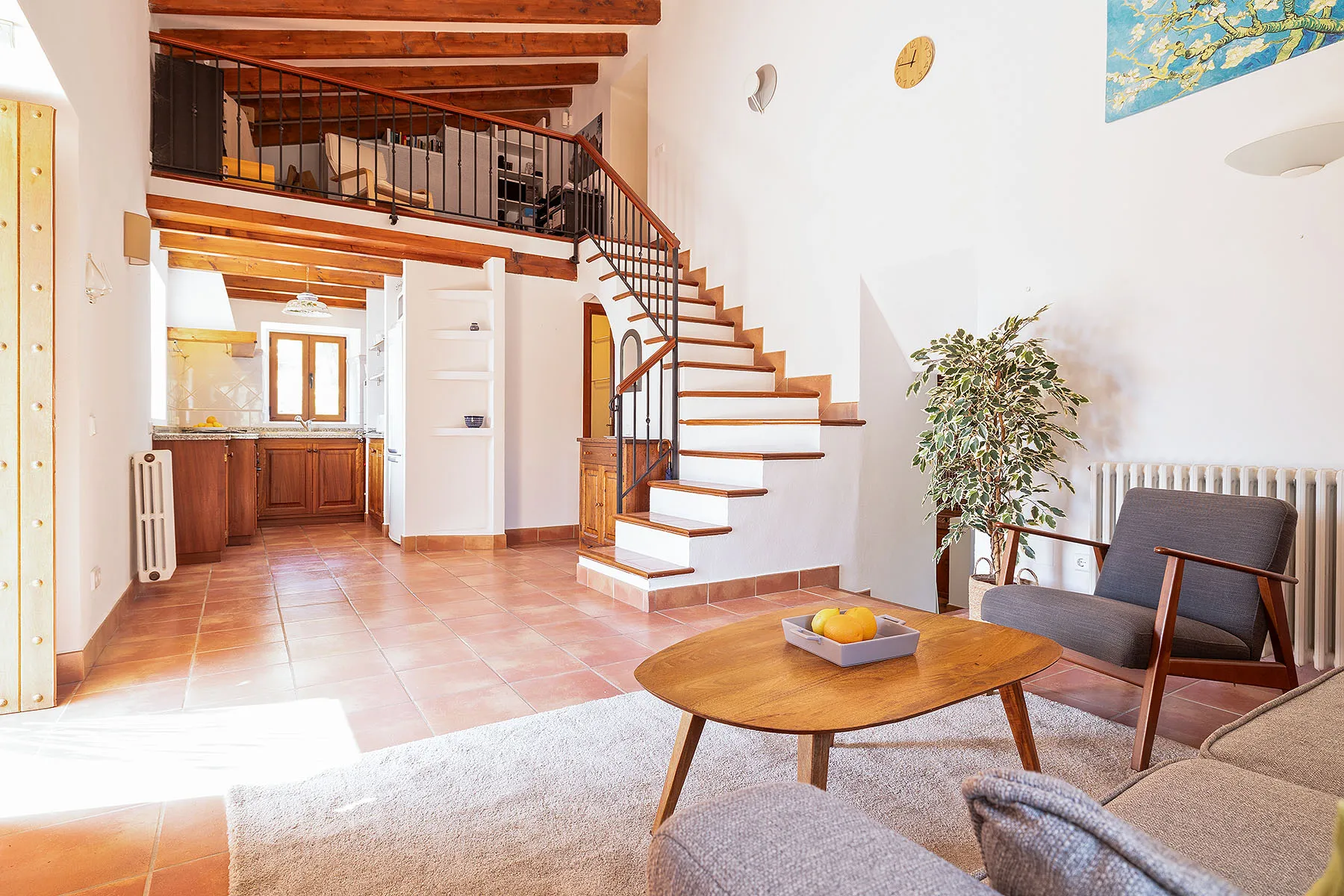 Encantadora finca de pedra amb vistes panoràmiques a Es Capdellà-9