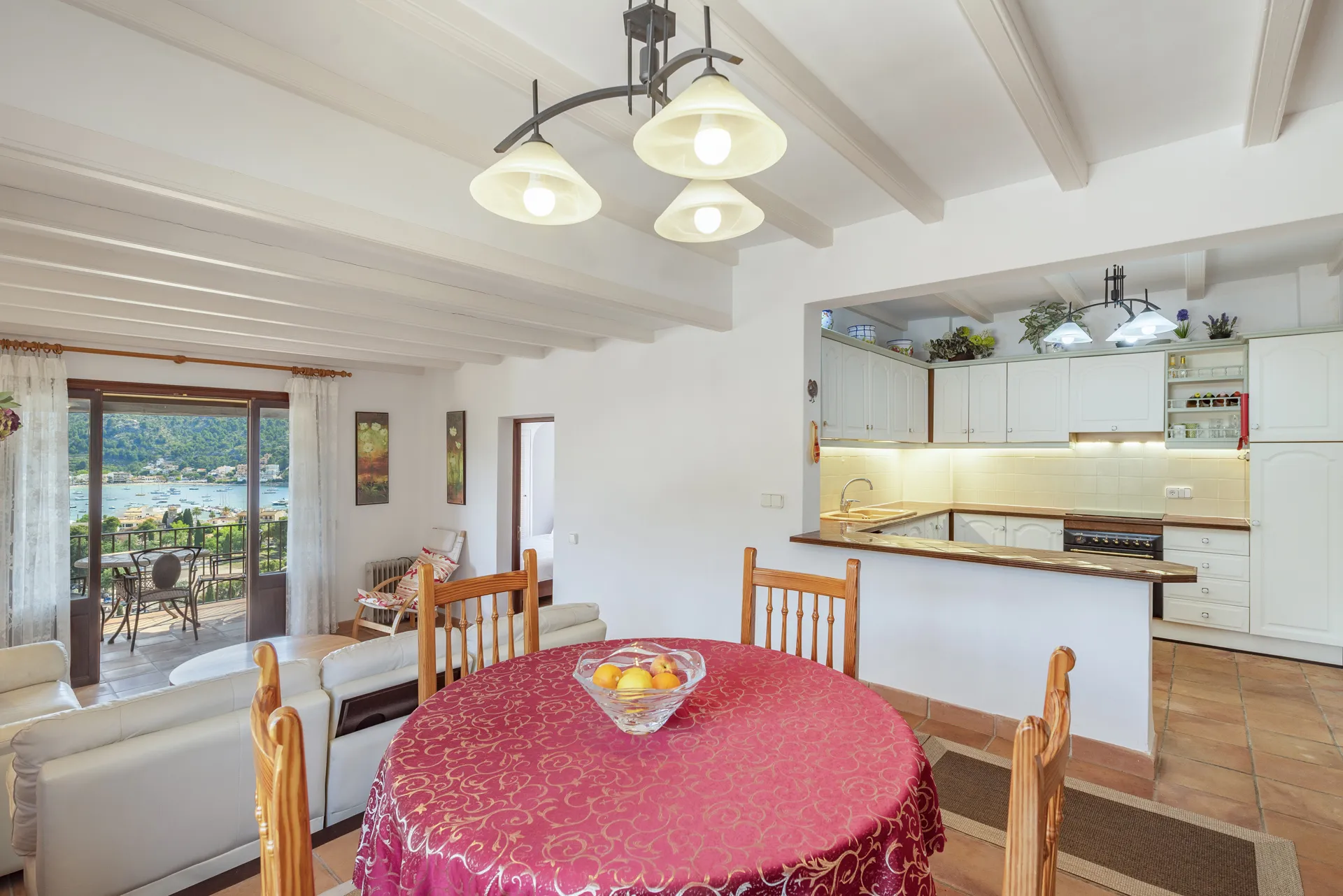 Charmant appartement met adembenemend uitzicht op zee in Port de Sóller-7