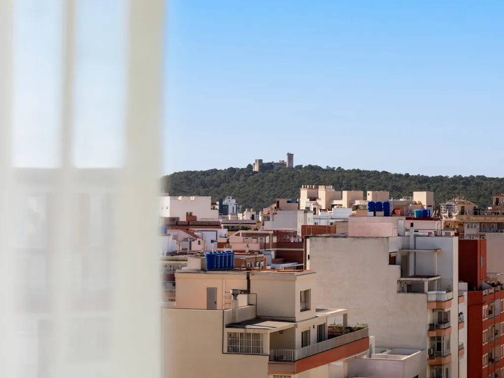 Penthouse rénové avec vue et parking à Palma-5