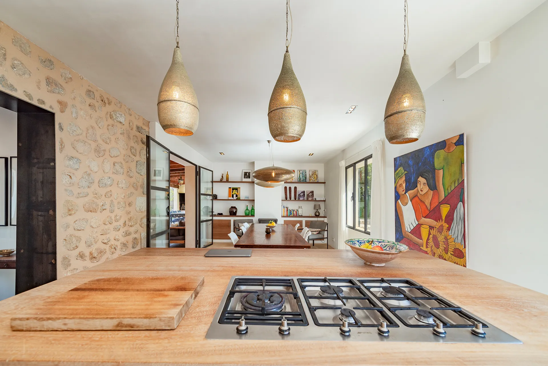 Storslået hus med privat have, pool og garage-13