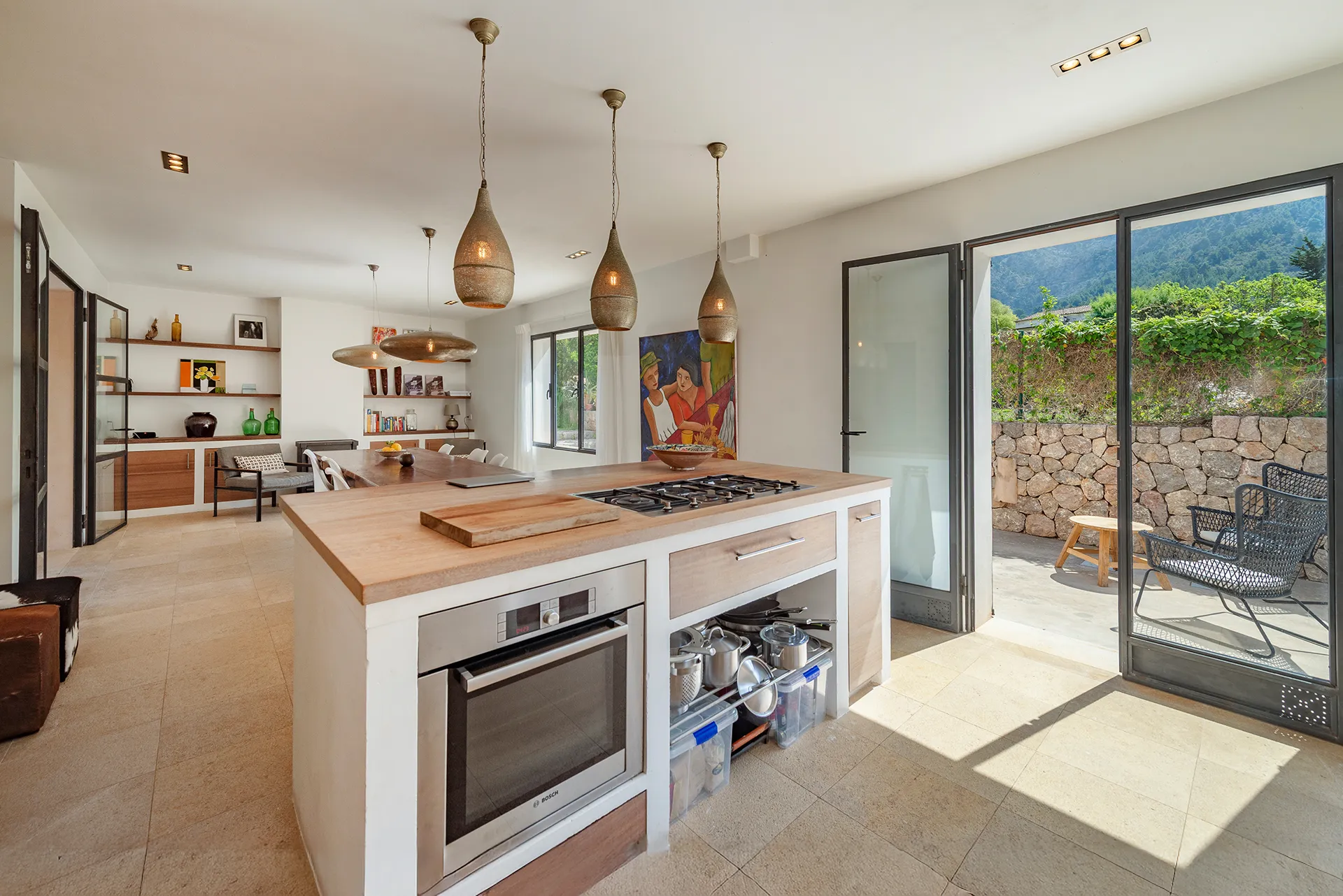 Storslået hus med privat have, pool og garage-11