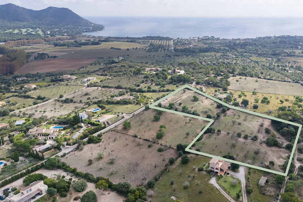 Finca avec projet et vue sur la mer près de Costa de los Pinos-1