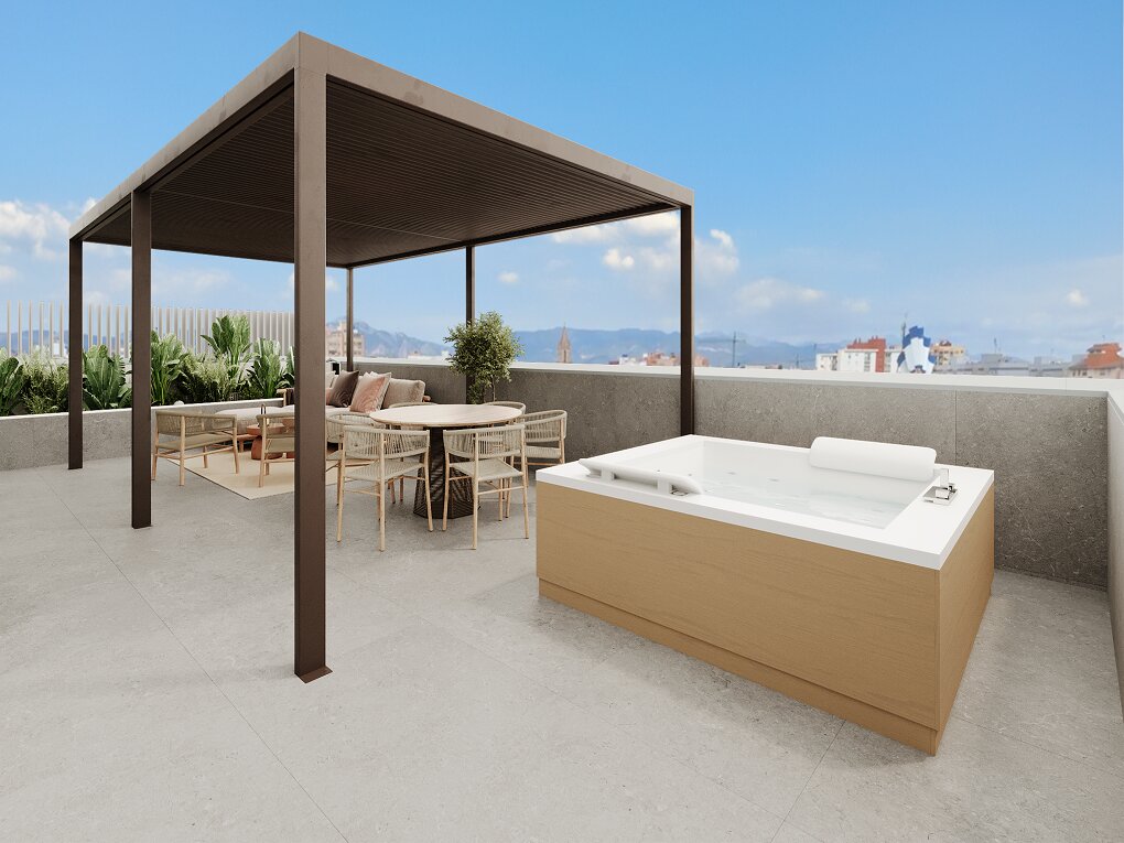 New build: Luxury penthouse with rooftop terrace-5