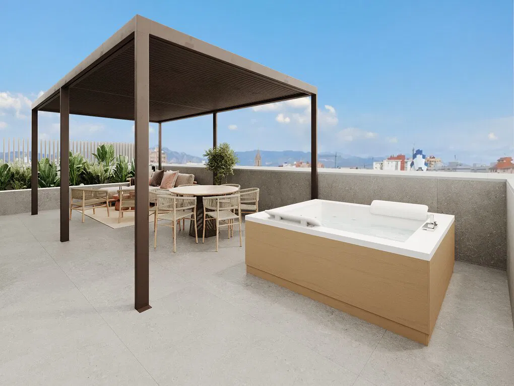 New build: Luxury penthouse with rooftop terrace-5