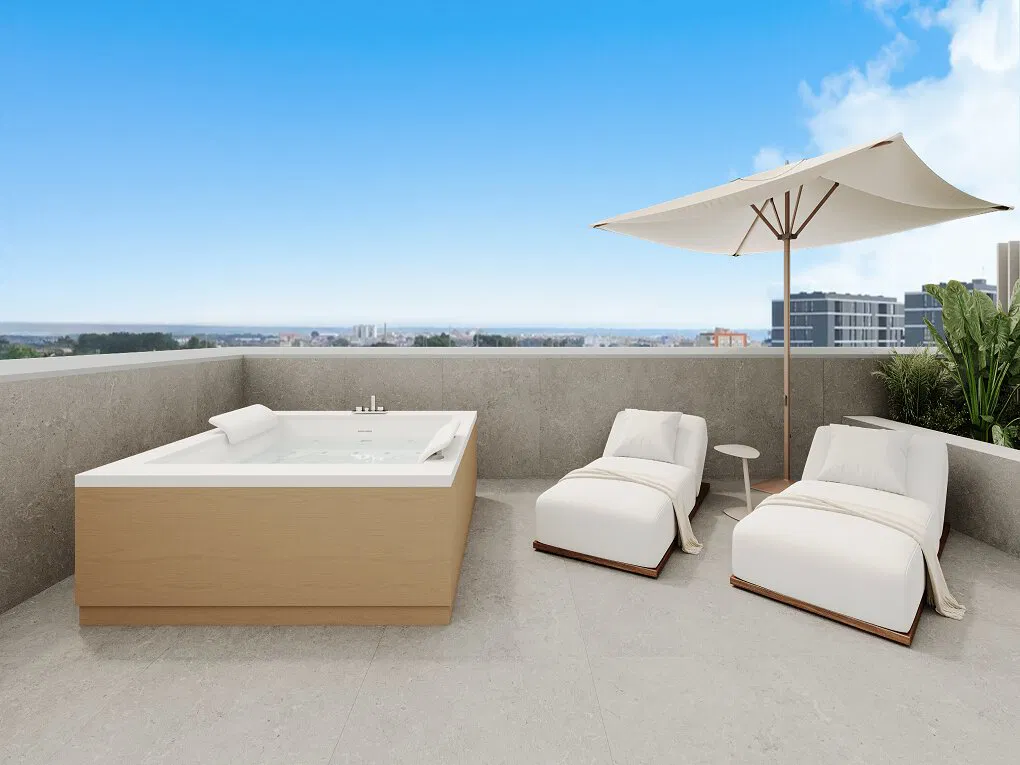New build: Luxury penthouse with rooftop terrace-6