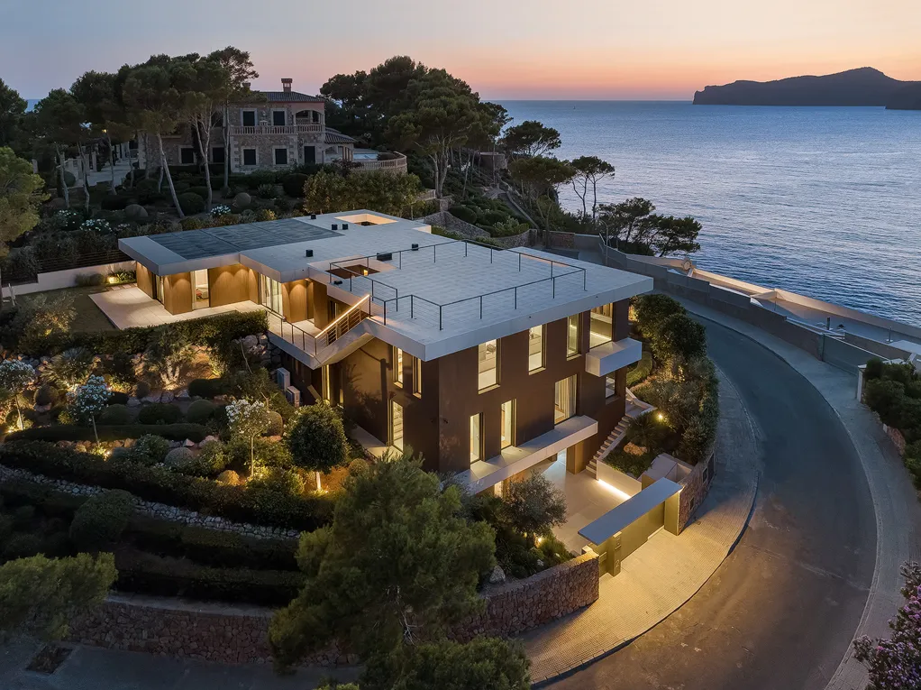 Villa di nuova costruzione con vista mare a Santa Ponsa-21