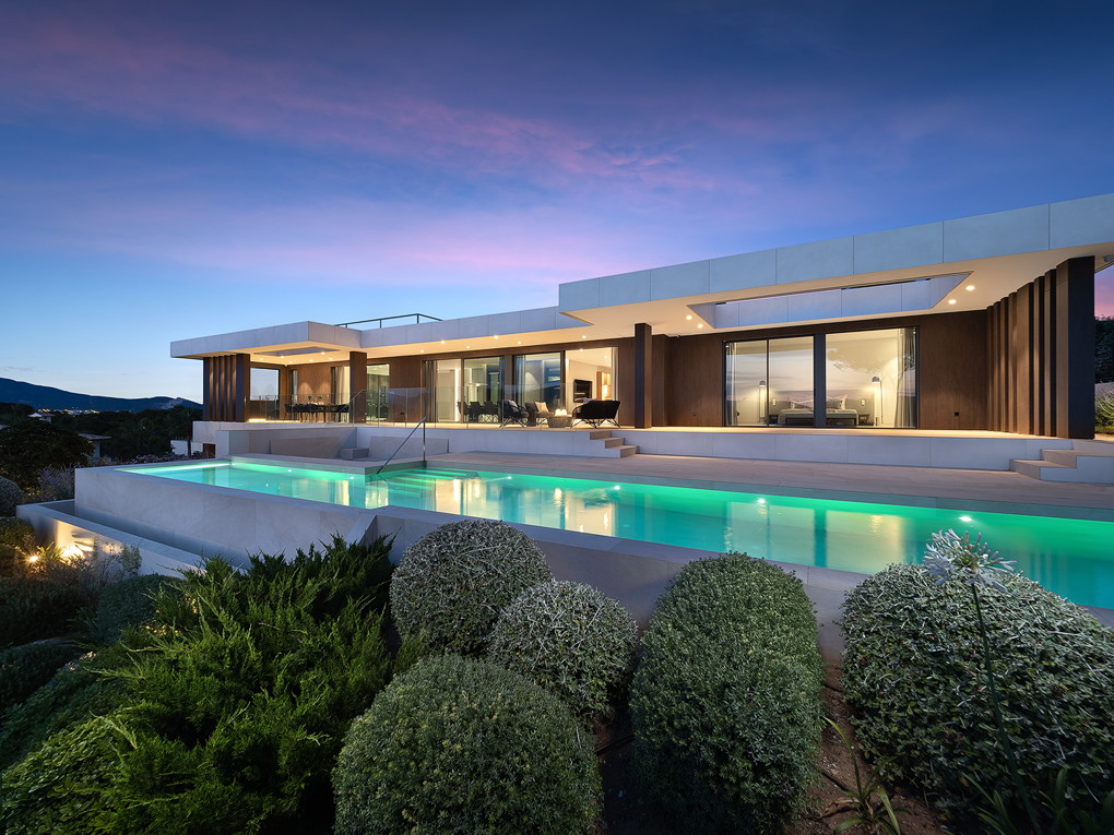Villa di nuova costruzione con vista mare a Santa Ponsa-2