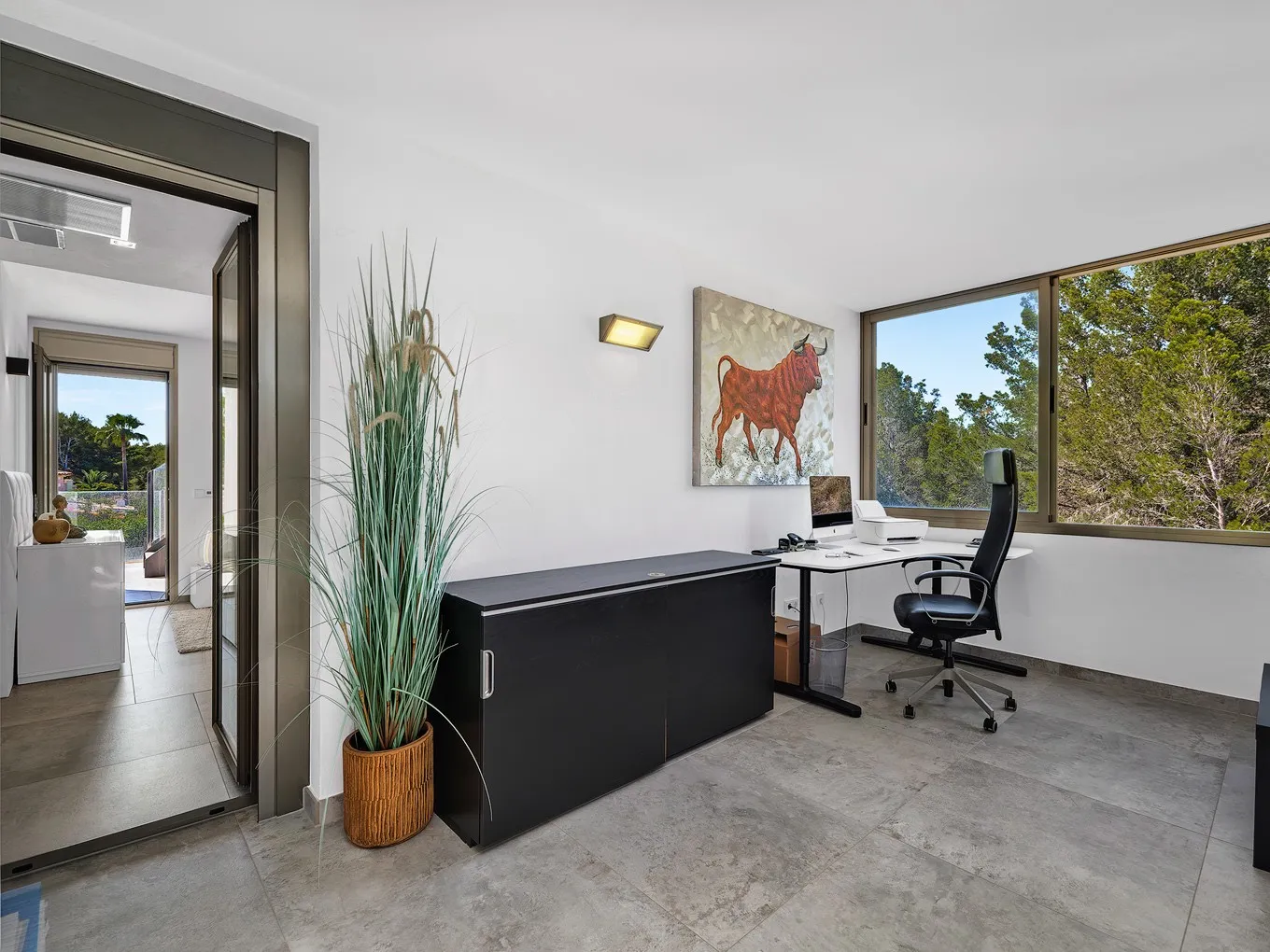 Villa familiare minimalista con privacy-17