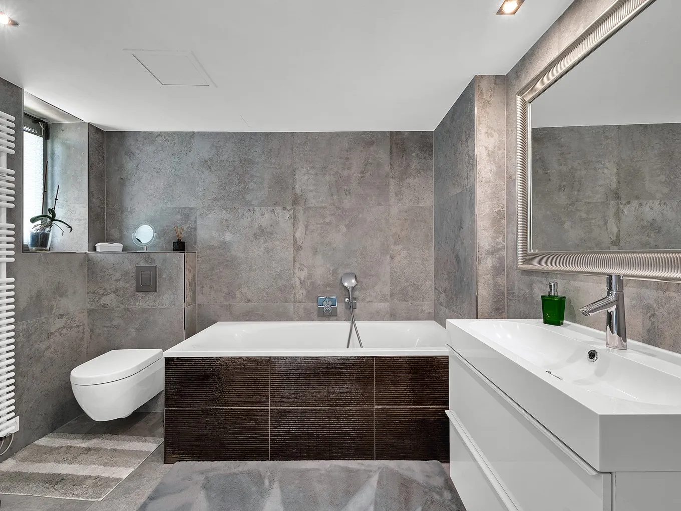 Villa familiare minimalista con privacy-12