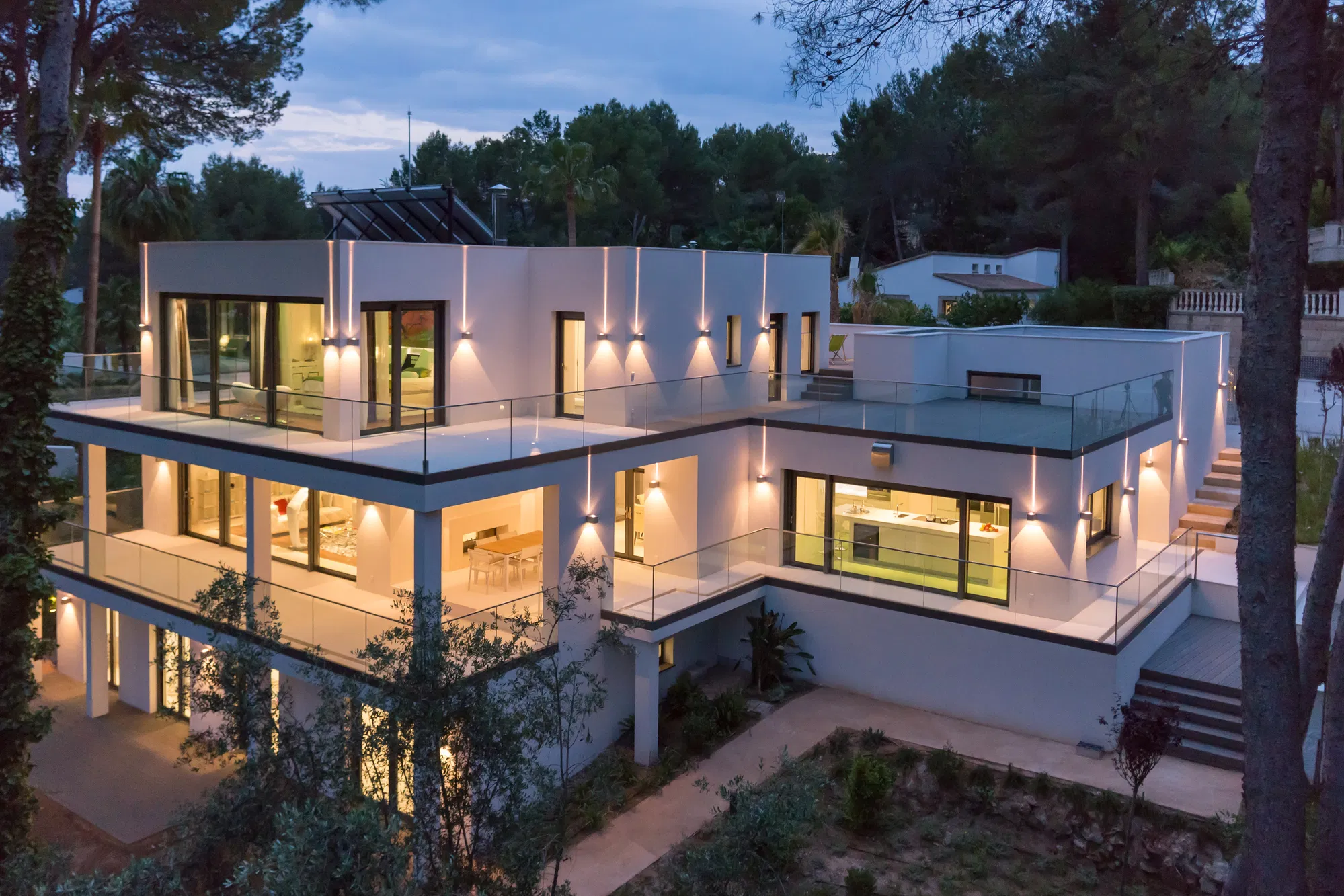 Modern luxury villa with direct golf views-21