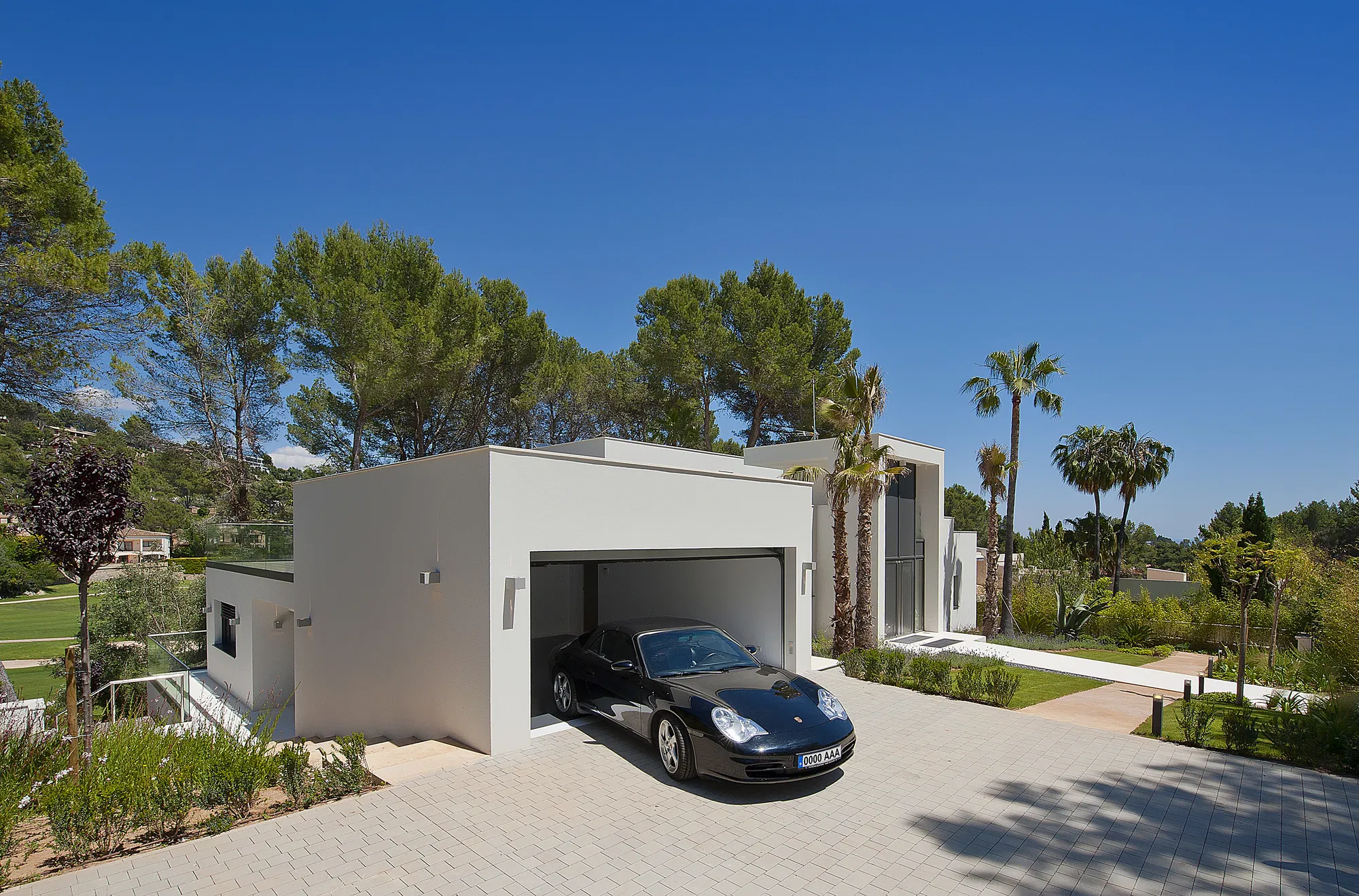 Modern luxury villa with direct golf views-17