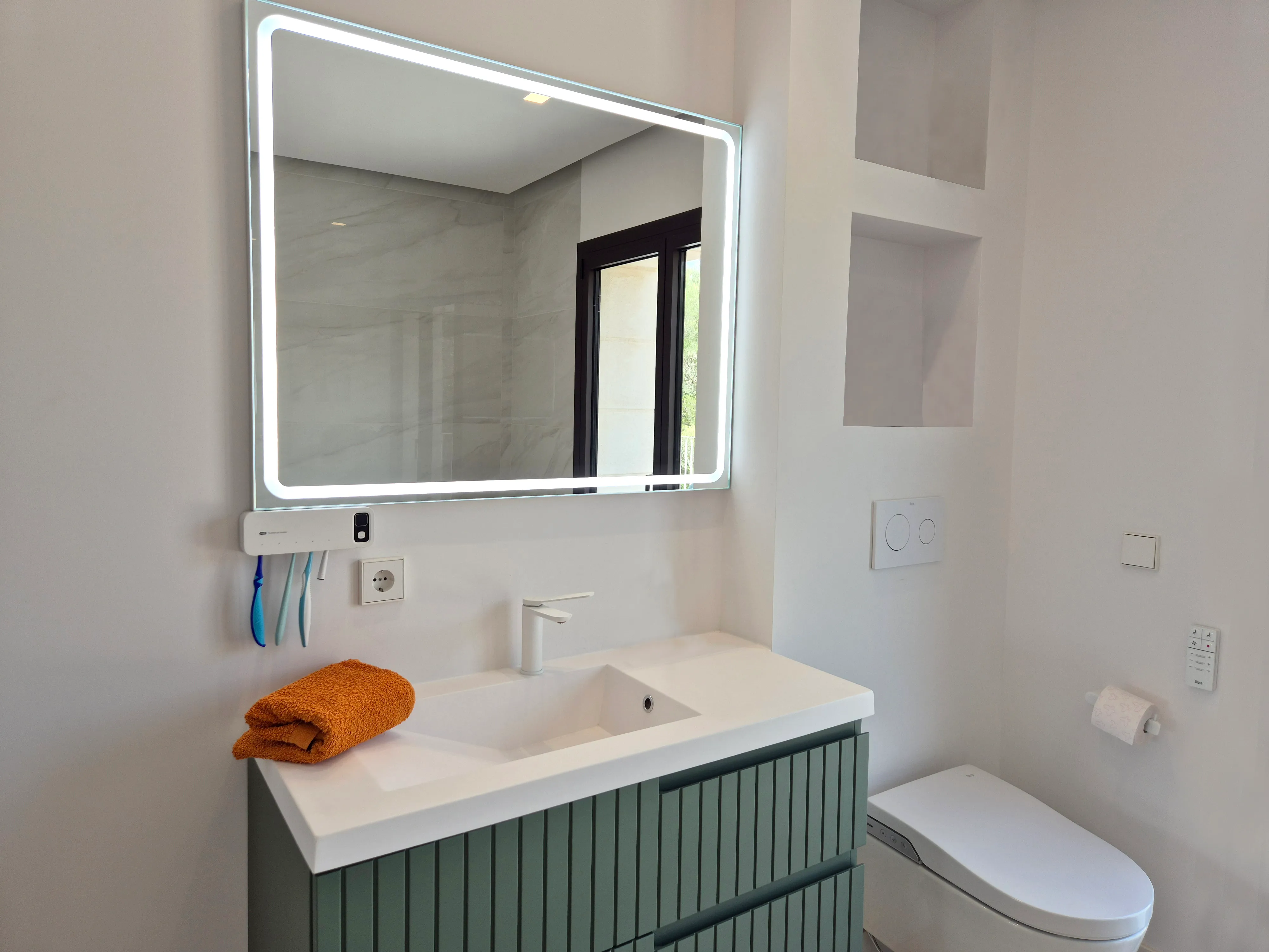 Nieuwe natuurstenen finca met zwembad aan de rand van Sencelles-12