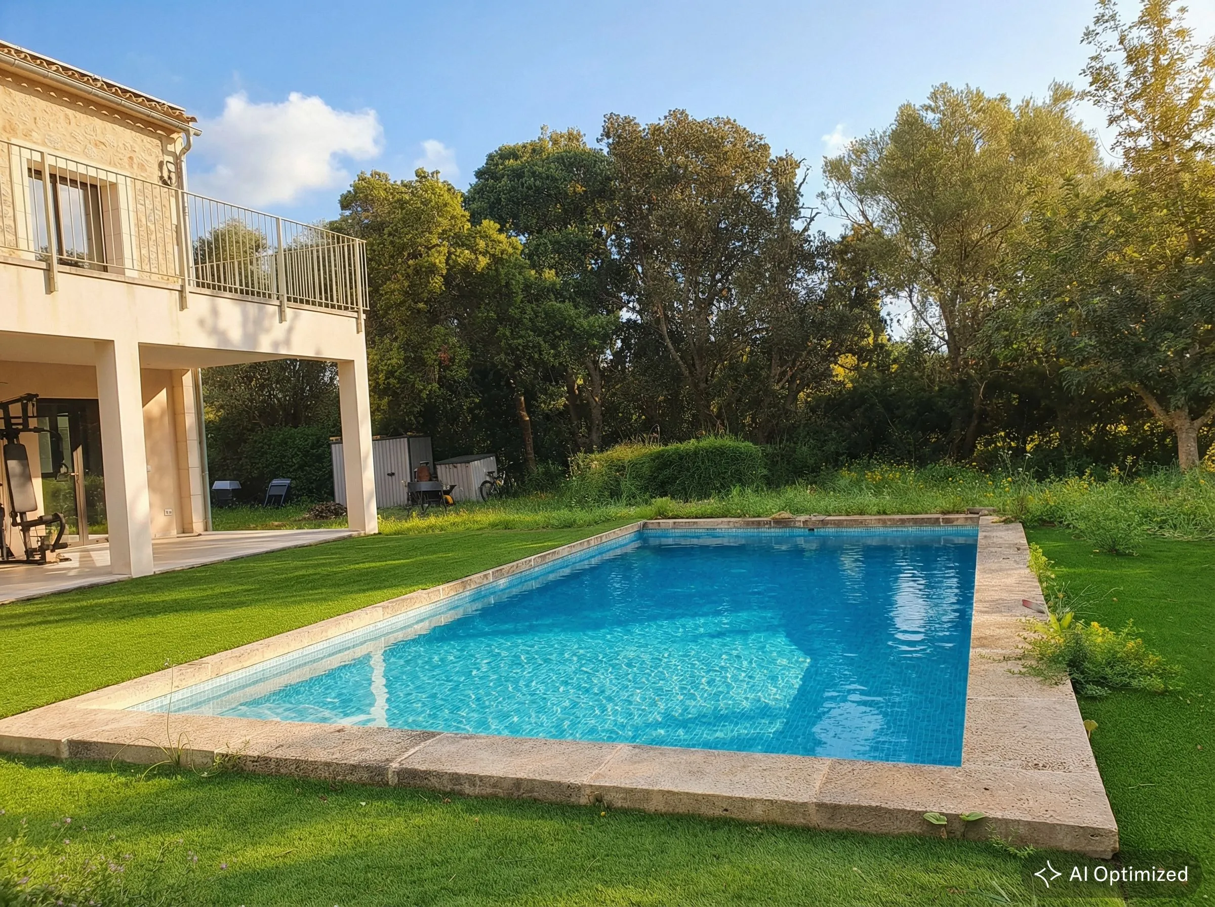 Finca de piedra natural de nueva construcción con piscina a las afueras de Sencelles-14