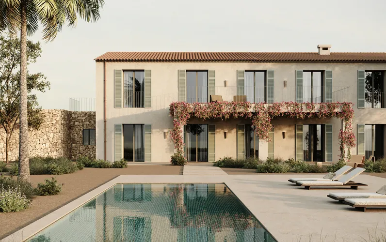 High-quality newly built finca near Santanyí