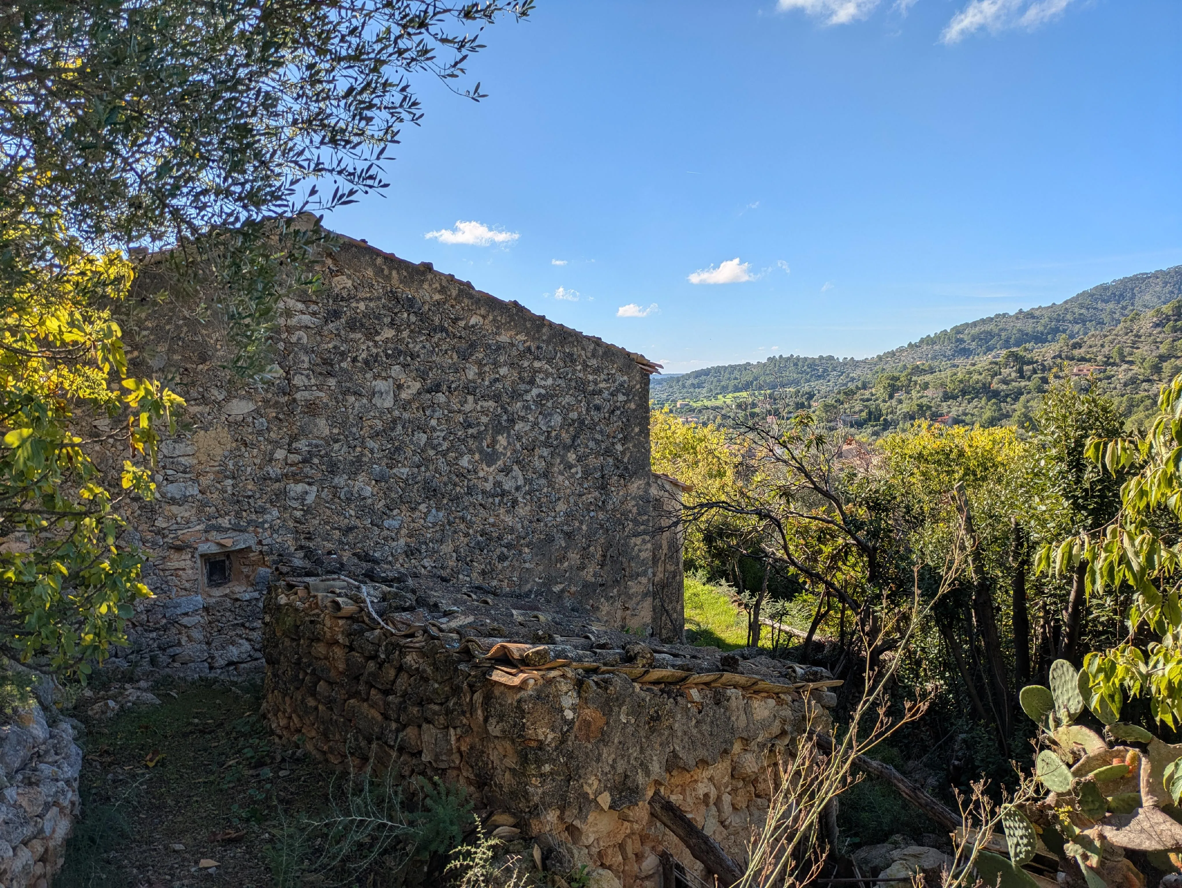 Eccezionale progetto immobiliare con due unità residenziali e viste di ampio respiro ad Alaró-1