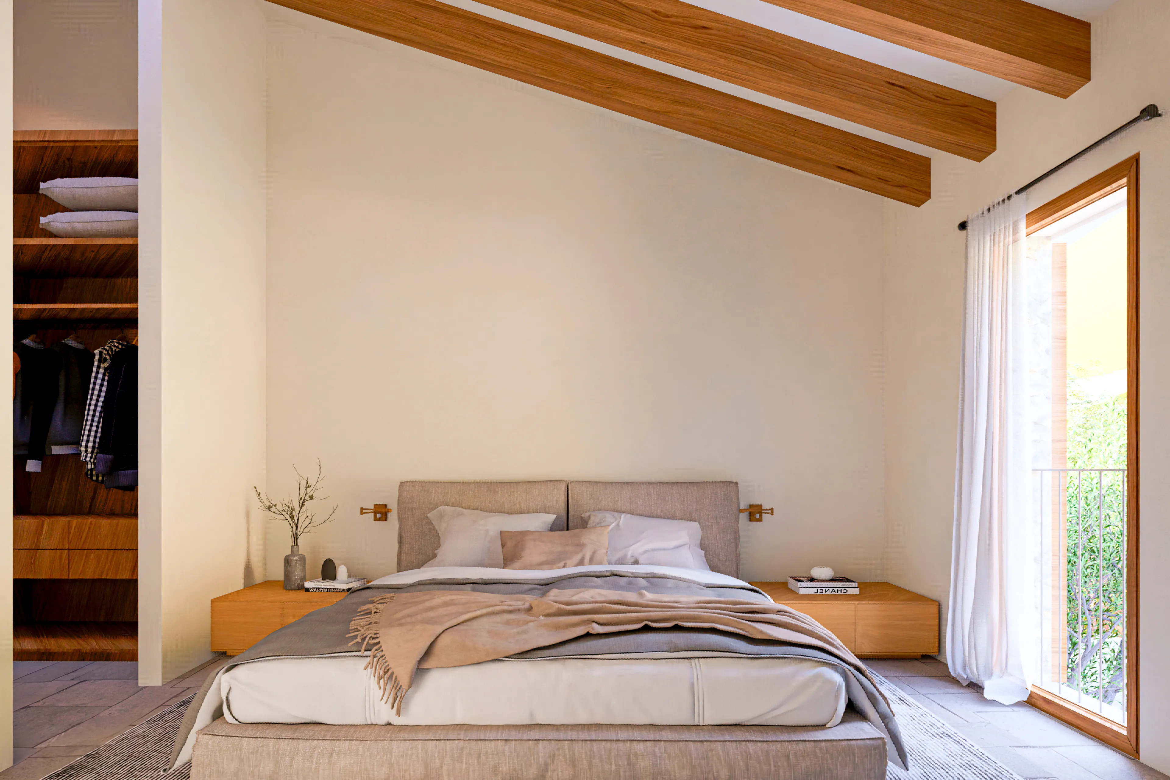 Exceptional real estate project with two residential units and panoramic views in Alaró-8