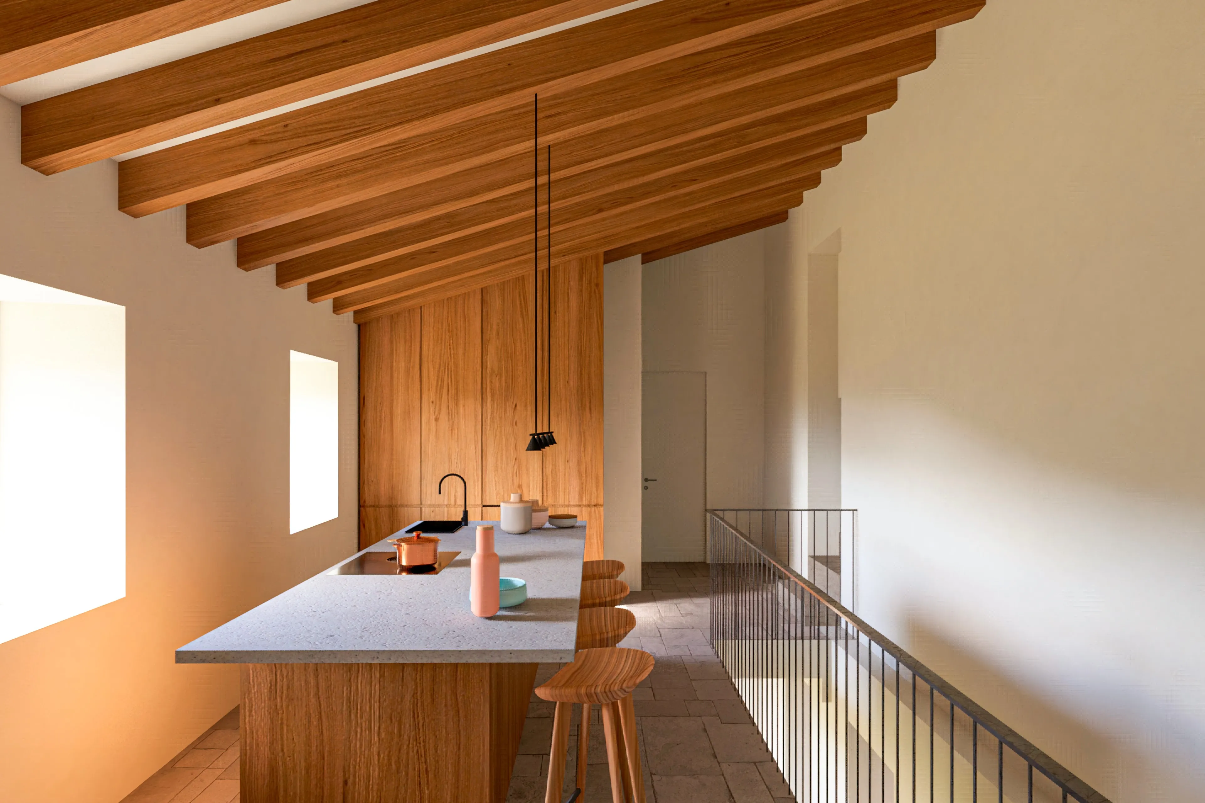 Exceptional real estate project with two residential units and panoramic views in Alaró-6