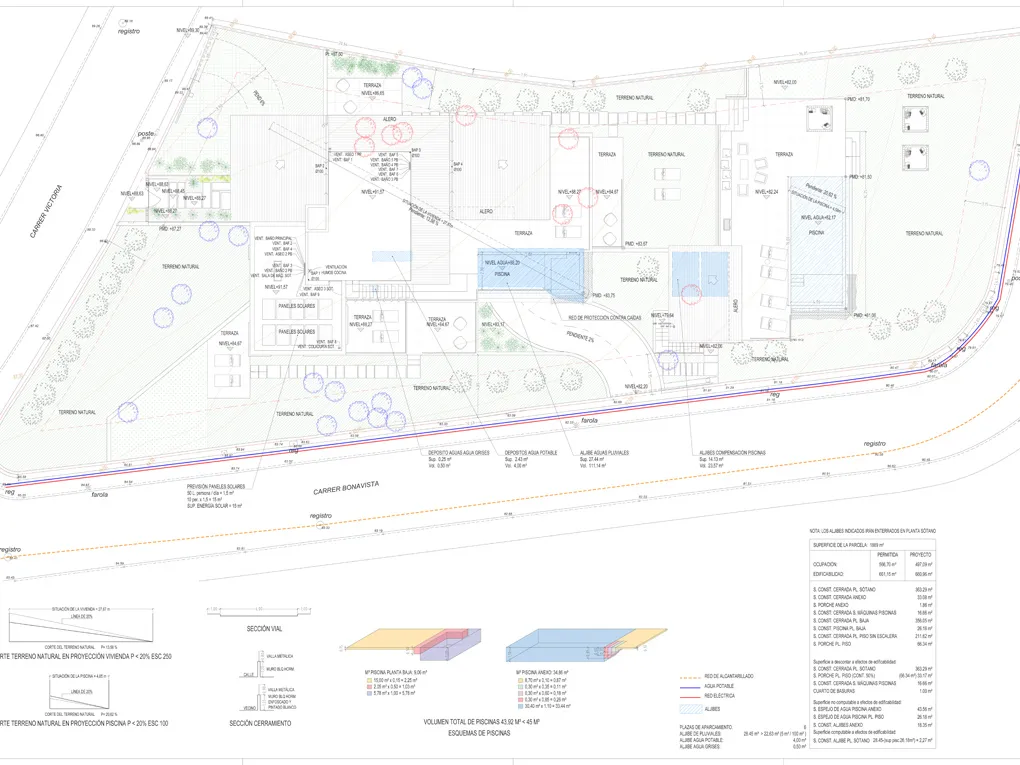 Sea view plot in perfect location with building license-10