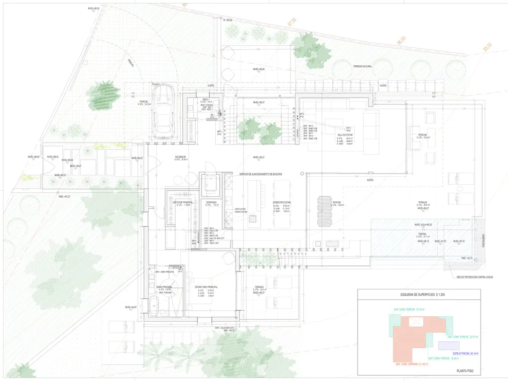Sea view plot in perfect location with building license-11