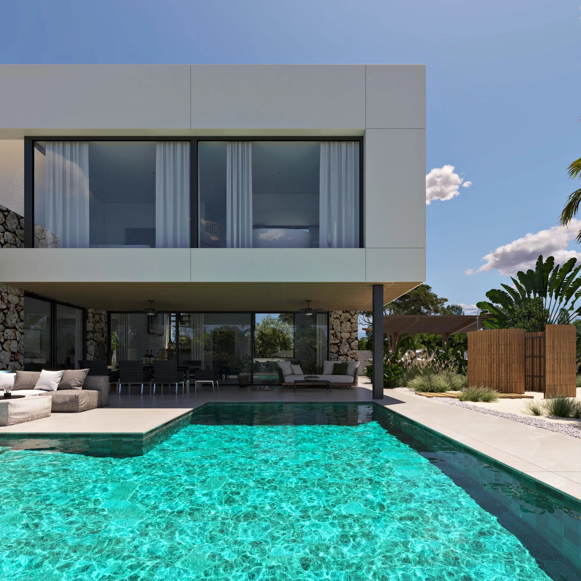Lusso, benessere e attenzione all'ambiente nella vostra nuova villa.-2