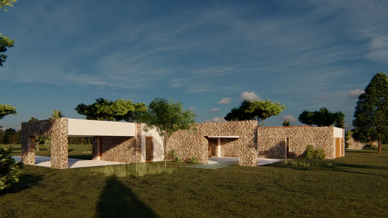 Działka z pozwoleniem na budowę i atrakcyjnym projektem-6